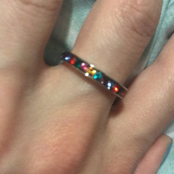 Colorful shiny ring - Picture 3 of 7